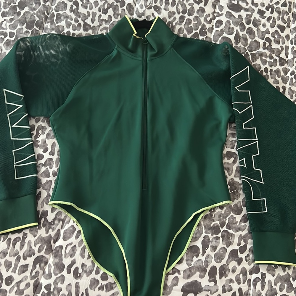 adidas Ivy Park Mesh Sleeve Bodysuit